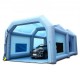 Buy Inflatable Paint Booth 10 x 6 x 4m Inflatable Car Painting Tent in 210D Oxford with Filtration System 2 Blowers 950W + 1100W Painting Work Station Garage Workshop