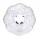 Comprar Bola de choque inflable Bola de choque de parachoques 1 pieza 1,5 m x 1,2 m Bola de colisión humana Bola de rebote de burbujas de cuerpo de PVC Bola de parachoques inflable transparente