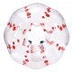 Comprar Bola de Choque Inflable Bola de Choque de Parachoques 1,5 m x 1,2 m Bola de Colisión Humana Bola de Rebote de Burbuja de Cuerpo de PVC Transparente + Bola de Parachoques Inflable de Puntos Rojos