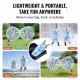 Comprar Bola de Choque Inflable Bola de Choque de Parachoques 1,5 m x 1,2 m Bola de Colisión Humana Bola de Rebote de Burbuja de Cuerpo de PVC Bola de Parachoques Inflable Transparente + Puntos Azules