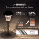 Buy Solar Garden Lights Waterproof IP44 Solar Path Lights 6 Pack Polysilicon Solar Panel Solar Street Lights Outdoor Stainless Steel Black for Pathway Lawn Step Walkway