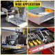 Buy Drawer Slides 20 Inch, Drawer Runners 500 lbs, Drawer Tracks Drawer Slides Ball Bearing Side Drawer Runners Telescopic Drawer Runners Silver