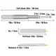 Buy Drawer Slides 20 Inch, Drawer Runners 500 lbs, Drawer Tracks Drawer Slides Ball Bearing Side Drawer Runners Telescopic Drawer Runners Silver