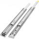 Buy Drawer Slides 2PCS Drawer Rails 61x5.3x1.92cm Drawer Runners Cold Rolled Steel Load 113kg Drawer Slides Side Rails for Drawers with Ball Bearing