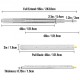 Buy Drawer Slides 121.9 cm, Drawer Rails 227 kg, Drawer Tracks Drawer Slides Ball Bearing Side Drawer Slides Telescopic Drawer Slides Silver