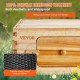 Comprar Kit de Colmena de Abejas de Madera 10 Marcos con Caja Profunda Madera de Cedro Recubierta de Cera de Abejas Base de Ventanas Acrílicas Transparentes para Apicultores Principiantes Profesionales