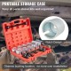 Buy Bearing Removal Tool Kit 44 x 11.5 x 39 cm Bearing Extractor Set 27 Pieces Steel Material Pulling Pressure Sleeve Kit with 5 Discs for Workshops and Garages