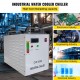 Buy CW-3000 Thermolysis Industrial Water Chiller for CNC/Laser Engraving Machines 60W/80W 220V 60Hz, 9L Thermolysis Water Chiller Tank, 10m Industrial Water Chiller