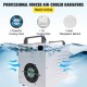 Buy CW-3000 Thermolysis Industrial Water Chiller for CNC/Laser Engraving Machines 60W/80W 220V 60Hz, 9L Thermolysis Water Chiller Tank, 10m Industrial Water Chiller