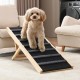 Buy Dog Ramp Length 1000mm Non-Slip Foldable Ramp for Small/Large Dogs Adjustable Height 6 Levels 38-56cm Suitable for Bed, Sofa, Car Access, Indoor, Outdoor