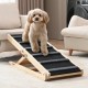 Koop Hondenramp 1050 mm lengte antislip opvouwbare oprit voor kleine/grote honden Verstelbare hoogte 6 niveaus 35-65 cm Geschikt voor bed, bank, autotoegang, binnen, buiten