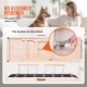 Koop Hondenramp 1200 mm lengte antislip opvouwbare oprit voor kleine/grote honden Verstelbare hoogte 6 niveaus 35-70 cm Geschikt voor bed, bank, autotoegang, binnen, buiten