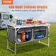 Buy Camping Kitchen Furniture 120x47x70 cm Portable Folding Camping Cabinet Camping Kitchen Structure with BBQ Picnic