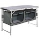 Buy Camping Kitchen Furniture 120x47x70 cm Portable Folding Camping Cabinet Camping Kitchen Structure with BBQ Picnic