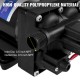 Buy Self-priming Diaphragm Water Pump, 12V DC 10A 4GPM Flow Water Sprayer Pump, Max. 55PSI Pressure Cleaning Pump with Metal Filter for RV Vehicles and Motorhomes