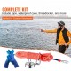 Buy Super Strong Double Sided Fishing Magnet 272x2kg Capacity Neodymium Magnet Fishing Kit with Rope Hook Pair of Gloves and Case for Magnetic Fishing and Underwater Treasure Hunting