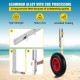 Buy Boat Launching Wheels 15" / 38.1cm Boat Launching Wheels 300lbs / 136kg Inflatable Boat Dolly Wheel Aluminum Alloy for Inflatable Boat, Kayak, Sailboat