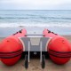 Buy Boat Launching Wheels 12" / 30.5cm Boat Launching Wheels 600lbs / 272kg Inflatable Boat Dolly Wheel Aluminum Alloy for Inflatable Boat, Kayak, Sailing Boat