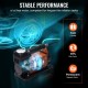 Buy Silent Compressor Pneumatic Compressor Air Compressor Auto Compressor with 12V Motor Portable Car Tire Inflator