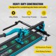 Buy 3/5 Inch Heavy Duty Tile Cutter with 39 in Blue Cap and Single Rail and Double Brackets