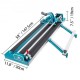 Buy Heavy Duty Tile Cutter 3/5 in Cap 47 in Blue with Precision Laser Positioning