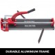 Buy 3/5 Inch Heavy Duty Tile Cutter with Red Cap 24 Inch Cutting Double Rails & Brackets