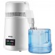 Buy Water Distiller 4L Distillation Filter 750W 1L/H Speed Adjustment, Distillation Filter Purifier 7.9 lbs Stainless Steel with Double Screen, White