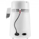 Koop Waterdestilleerder 4L destillatiefilter 750W 1 l/u snelheidsaanpassing, destillatiezuiveringsfilter 7,9 lbs roestvrij staal met dubbel scherm, wit