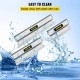 Buy Taping Knife Combo with Handle 10/24/32 Stainless Steel Drywall Skimming Blade 0.5mm Blade Thickness Putty Taping Spatula for Getting into Narrow Joint and Seam