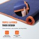 Comprar Mantas para Mudanzas de Muebles 1829x1016 mm Mantas de Protección de Embalaje Resistentes 6 Piezas Tela no Tejida Algodón Reciclado para Proteger Muebles, Pisos, Electrodomésticos, Azul/Naranja