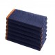 Comprar Mantas para Mudanzas de Muebles 1829x1016 mm Mantas de Protección de Embalaje Resistentes 6 Piezas Tela no Tejida Algodón Reciclado para Proteger Muebles, Pisos, Electrodomésticos, Azul/Naranja