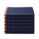 Buy Furniture Moving Blankets 1829x1016mm Heavy Duty Packing Protection Blankets 6 Pack Non-Woven Fabric Recycled Cotton for Protecting Furniture, Floors, Appliances, Blue/Orange