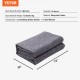 Buy Moving Blankets, 1829 x 1372 mm, 24 Pack Furniture Wrap Blanket, Heavy Duty Recycled Cotton Packing Protector Blankets for Protecting Furniture, Floors, Appliances