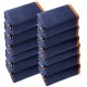 Comprar Mantas para Mudanzas de Muebles 2032x1829 mm Mantas de Protección de Embalaje Resistentes 12 Piezas Tela no Tejida 65 libras/dz para Proteger Muebles, Pisos, Electrodomésticos, Azul/Naranja