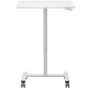 Buy Mobile Standing Desk Height Adjustable 713-1118mm Sit/Stand Desk Load 18.1kg with Gas Spring 360° Swivel Casters Lockable Computer Table for Home Office School