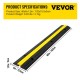 Buy Rubber Floor Cable Grommet Cable Channel and PVC 1 Channel Cable Protection Ramp 4 Pieces Floor Cable Protector