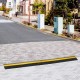 Buy Rubber Floor Cable Grommet Cable Channel and PVC 1 Channel Cable Protection Ramp 4 Pieces Floor Cable Protector