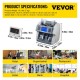 Buy Money Counter >800 pcs/min Counterfeit Bill Detector Note Size Cash Counter 7kg 500 notes Bill Counter Includes Counterfeit Bill Detection