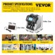 Buy Commercial Automatic Counterfeit Bill Detector and Counter Machine 50W Money Counter 800/1000 Pieces / min Vertical Bill Counters 25.5 x 28 x 27 cm Detector Counter