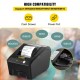 Buy Thermal Ticket Printer 58mm Thermal Receipt Printer ESC/POS USB Thermal Printer Thermal Receipt Printer Wireless Thermal Printer 193 x 136 x 122 mm Portable Printer