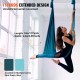 Comprar Hamaca aérea de yoga 10 x 2,8 m Kit de columpio de yoga con inversión de danza aérea Nylon 100 g/m² Carga 1000 kg Vuelo aéreo antigravedad para fitness Culturismo Pilates oscuro Gimnasio, Verde