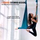 Comprar Hamaca aérea de yoga 5x2,8 m Kit de columpio de yoga con inversión de danza aérea Nylon 100 g/m² Carga 1000 kg Vuelo aéreo antigravedad para fitness Culturismo Pilates Gimnasio Estudio en casa V