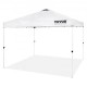 Buy Pop Up Gazebo Tent 120x120 Inch Gazebo Canopy 250D PU Silver Coated Fabric Carbon Steel Frame with Wheeled Bag 4 Sandbags for Outdoor, Garden, Camping, White