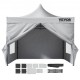 Buy Pop Up Gazebo Tent 120x120 Inch Waterproof Gazebo Tent with Removable Sidewalls UV Resistant with Wheeled Bag for Outdoor, Garden, Party, Camping, Patio