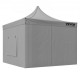 Buy Pop Up Gazebo Tent 120x120 Inch Waterproof Gazebo Tent with Removable Sidewalls UV Resistant with Wheeled Bag for Outdoor, Garden, Party, Camping, Grey