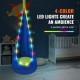 Comprar Hamaca Nido para Niños 70x160 cm Asiento Colgante para Hamaca con Cadena de Luces LED Columpio Interior y Exterior Carga de 54 kg 100% Algodón para Dormitorio, Terraza, Jardín, Bosque, Azul