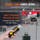 Buy Electric Cable Hoist 600kg Capacity 1150W Hoist with Wireless Remote Control 10m/min Lifting Height 12m Single Cable Pure Copper Motor for Garages Warehouses Plants