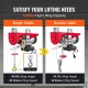 Buy Electric Cable Hoist 600kg Capacity 1150W Hoist with Wireless Remote Control 10m/min Lifting Height 12m Single Cable Pure Copper Motor for Garages Warehouses Plants