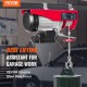 Buy Electric Hoist Lifting Load 1000kg 1600W Hoist with Wireless Remote Control 10m/min Lifting Height 12m Single Cable Pure Copper Motor for Garages Warehouses Plants