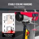 Buy Electric Cable Hoist 600kg Capacity 1150W Hoist with Wireless Remote Control 10m/min Lifting Height 12m Single Cable Pure Copper Motor for Garages Warehouses Plants